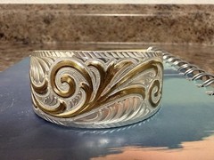Montana Silversmith Two-Tone Cuff Bracelet Silver & Gold