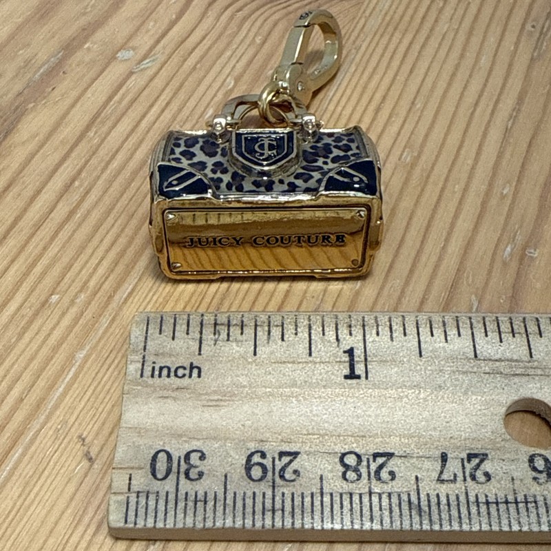 2013 JUICY COUTURE LEOPARD HANDBAG CHARM (RARE) YJRU7087 No BOX gallery