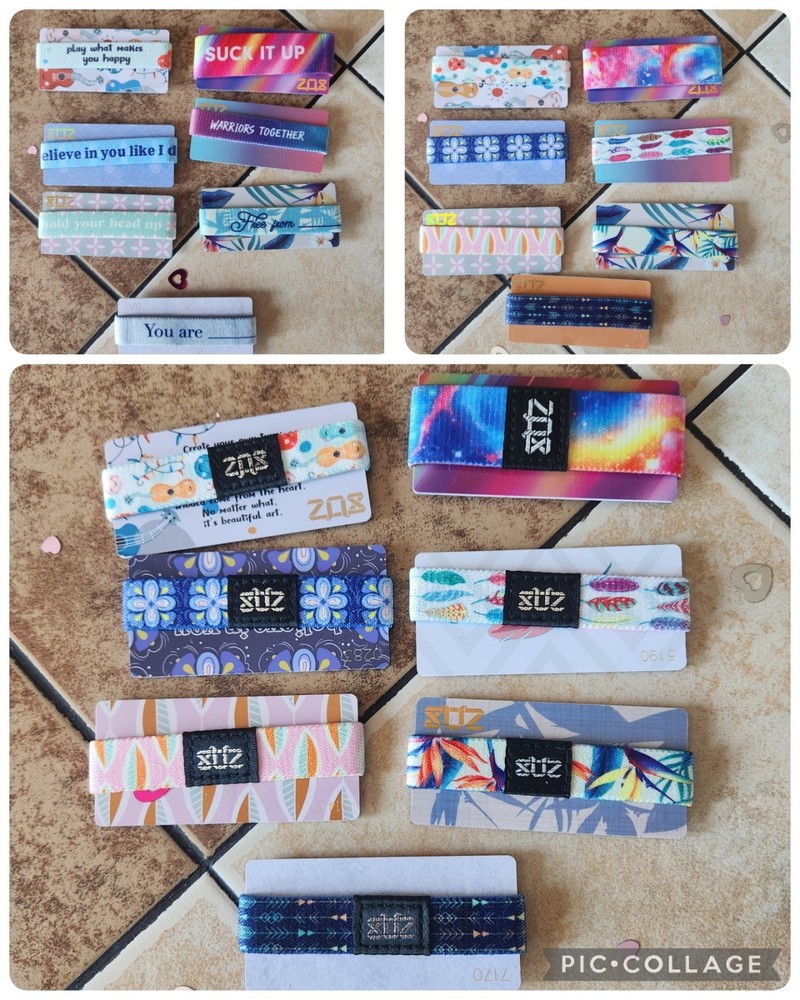 Lot of 7 ZOX Reversible Bracelets NEW