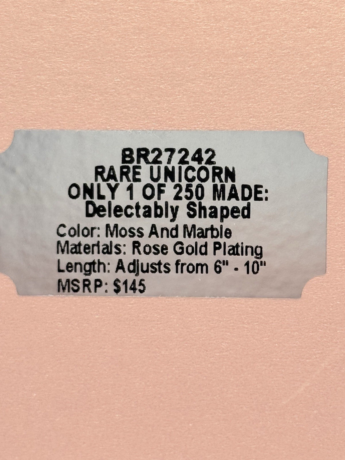 Bomb Party-2025 Holiday Jewel Candy- Rare Unicorn -Delectably Shaped - BR27242 gallery