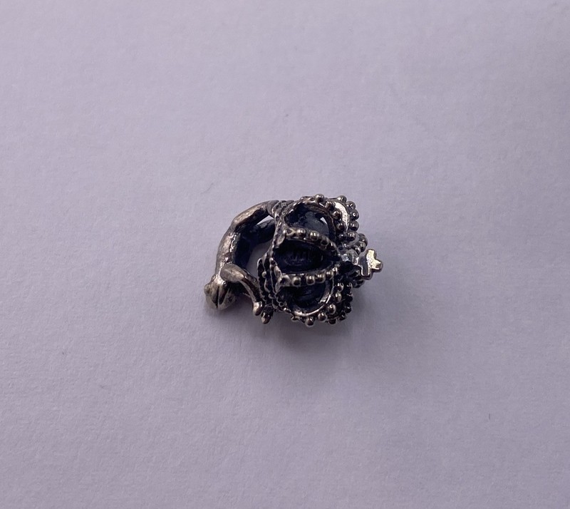 Elfbeads Frog Prince 925 Silver Bead New gallery