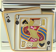 Blackjack Cards Enamel 9mm Italian Charm Bracelet Link Casino Vegas Gambling Fun