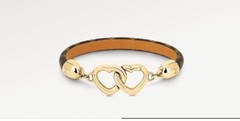LOUIS VUITTON Heart Bracelet Say Yes Monogram