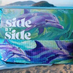 ZOX “side by side” Strap W/ Card (Sz Medium ) *Silver*