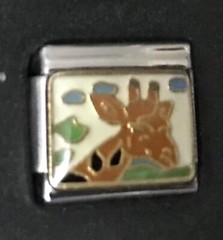Giraffe Wholesale Italian CHARM Enamel Link 9MM K2023J100