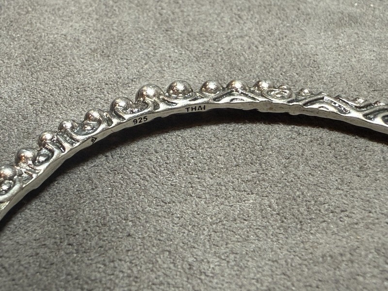 SILPADA 925 Sterling Silver Ball Stacking Stackable Bangle Bracelet 20 + Grams gallery