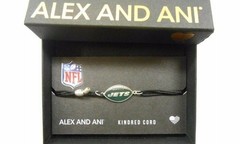 Alex and Ani Kindred Cord New York Jets Bracelet Sterling Silver NWTBC