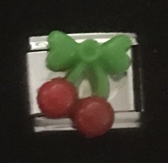 Raised Holly Plant Wholesale Italian Charm Resin Link 9MM K54S2 Style HP