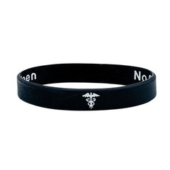 No Spleen Hidden Message Band Unisex Gifts Men Women Ladies His Her Jewellery UK
