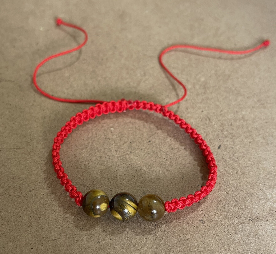 Tiger Eye Bracelet For General Proteccion, Balance & Lucky. Year Of The Tiger gallery