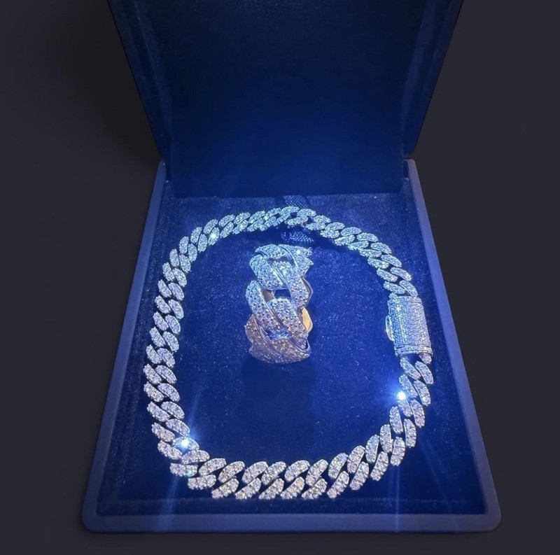 925 Silver Bracelet And Ring Set gallery
