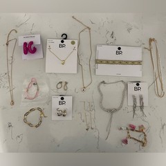 LOT of 14 Nordstrom / BP. Necklace Earrings Bracelet Mix of New & Gently Used