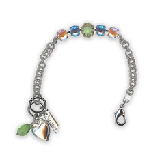 Bracelet by Mariana My Treasures Coll. Sassy Sun Kissed Peach, Ocean, Peridot…