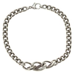 TIFFANY & Co. Forge Link Bracelet Silver Used e92276e558eb899204bcc0b51acf4c90