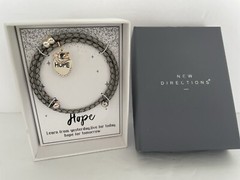 Hope Dove Bracelet “New Directions” New In Bow NIB Teens Ladies Wrap Bracelet