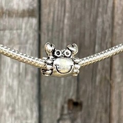 Crab Beach Ocean Show Travel Silver European Charm Bead fit for bracelet New