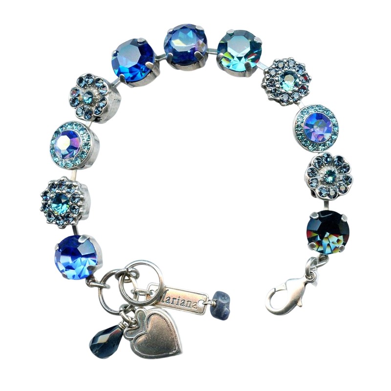 Mariana Bracelet Gorgeous Royal Blue, Sapphire, Aquamarine, & Ocean Delite Au... gallery