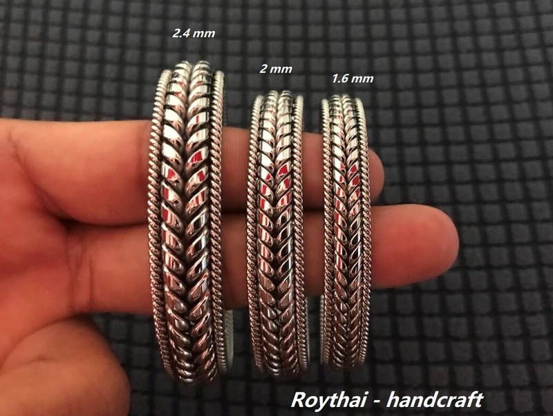Bracelets Bangle Handmade Stainless Steel welding wire Silver Color #3 gallery