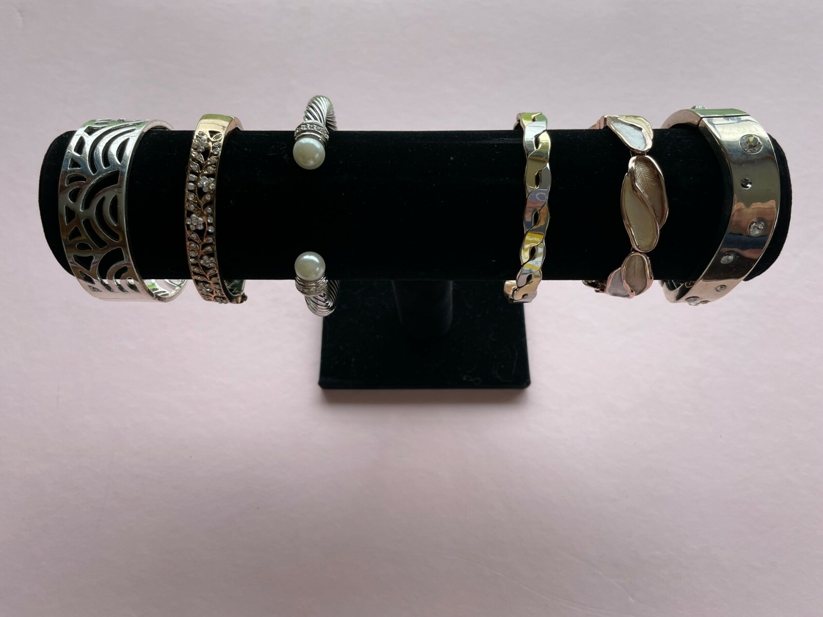 13 Costume bracelets in various shapes and colours - individually priced gallery