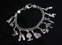 New Baby Charm Bracelet Silver Pewter Charms 8″ Mother Charms Interchangeable