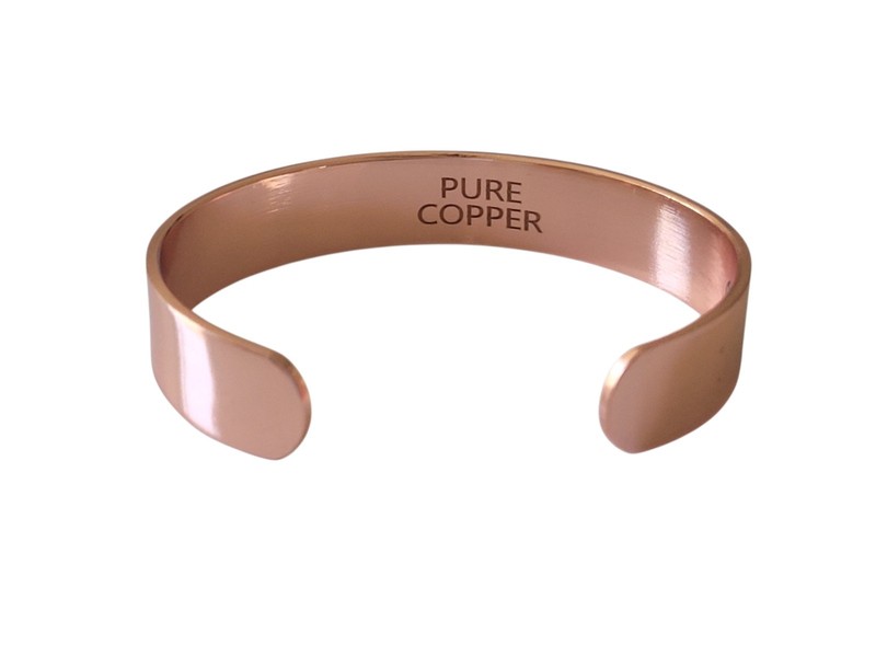 Flower Moon Phases Solid Copper Magnetic Bracelet Arthritis Pain Therapy Cuff gallery