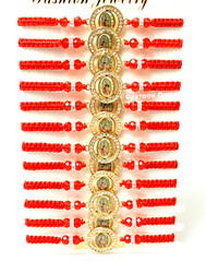 12 Pc Virgen De Guadalupe Bracelet Favors Communion Bautizo Pulseras Recuerdos