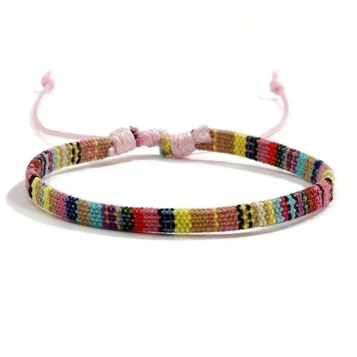 12 Boho Men & Women Surfer Beach Bracelet Set Braided Boho Handmade Bracelets gallery