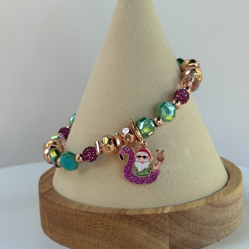 Bomb Party Retro Christmas Holiday Stacks 2023 “Santa’s On Vacation” RETRO gallery