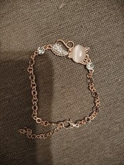 Cat bracelet / Anklet – As Shown – NEW