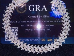 GRA CERTIFIED MOISSANITE SPIKE BRACELET
