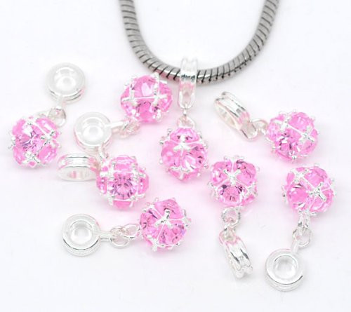 June Birthstone European Bead Compatible for Most European Snake Chain Charm Bra gallery