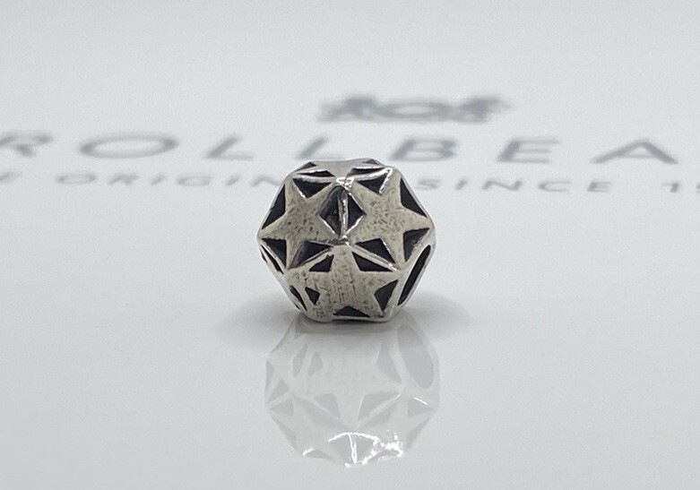 Trollbeads Sparkling Star Bead 925 Silver gallery