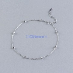 Sterling Silver S925 Italian Anchor Mariner Chain Classic Bracelet Anklet Women