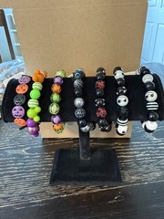 Halloween Bracelet Lot – 7 bracelets Size 7” to 7.5”