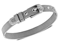 Stainless Steel Mesh Belt Buckle Bracelet Classy Design Fast Shipping