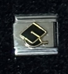 Graduation Hat Cap Wholesale Italian CHARM Enamel Link 9MM K2023 J1 K2017