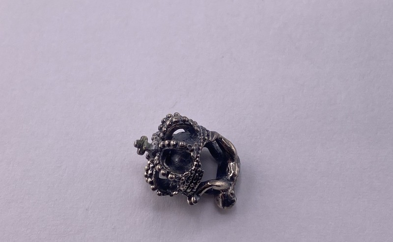 Elfbeads Frog Prince 925 Silver Bead New gallery