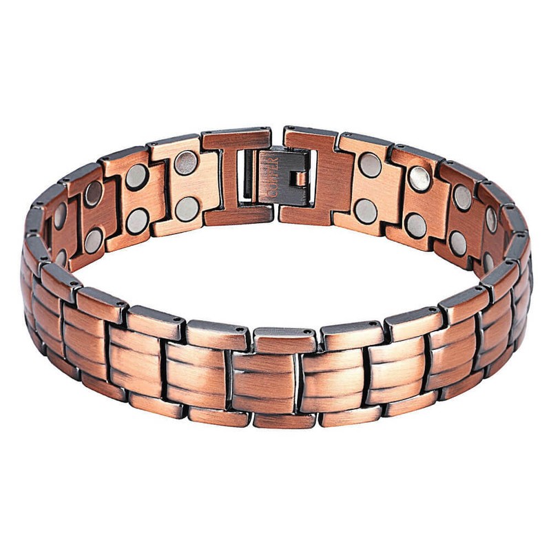 Pure Copper Magnetic Bracelet Arthritis Pain Relief 46 Max Magnets Energy Stress gallery