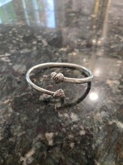 2007 Basic Spirit Oewter Bracelet Heart Strawberry Hand Made Canada