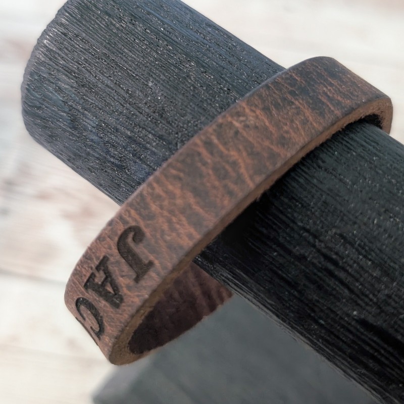Leather? Bracelet - Jacob - Fair Condition gallery