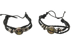 Sugar Skulls Jewelry Aztec Mayan Bracelets for Kids Day of the Dead Bracelet