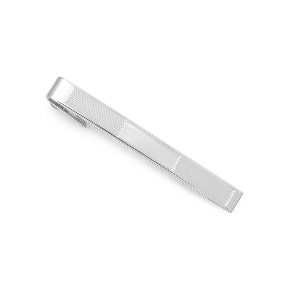Women's 925 Sterling Silver Patterned Tie Bar - Date Night, Holiday Gift | Daily