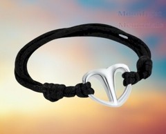 New Heart Nylon Cremation Memorial Urn Ashes Bracelet