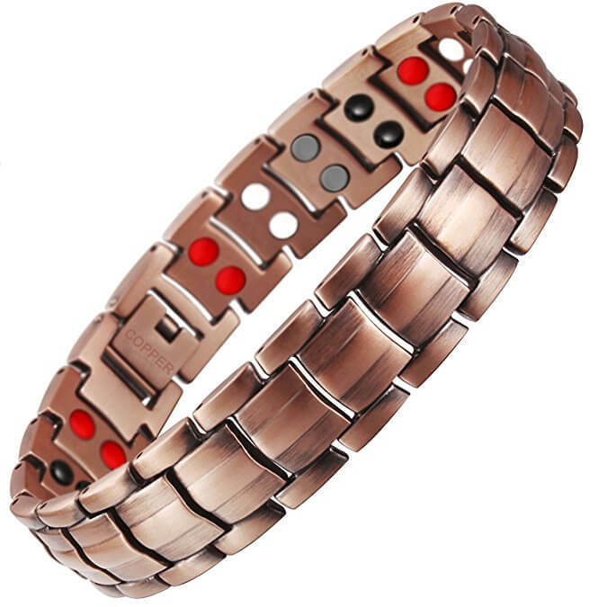 Pure Copper Magnetic Bracelet men women Arthritis Pain Relief Balance Energy gallery
