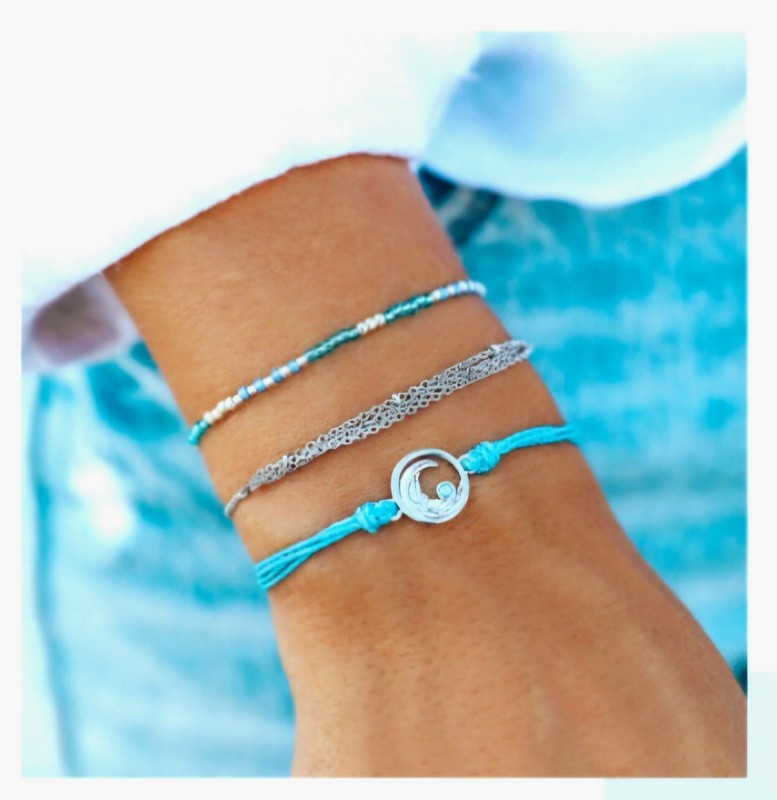 🌊 PURA VIDA OCTOBER 2020 RIPTIDE BRACELET CLUB SET WAVE ‼️SAME DAY FREE SHIP gallery