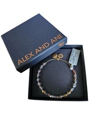Alex and Ani Serenty Tranquil Pink Rafaelian Gold Bracelet With Box New $38
