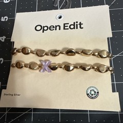 Gold Toned Sterling Silver Open Edit Stretch Bracelets Nordstroms. New