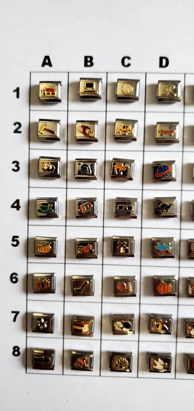 Shop-You Pick & Choose- Household Italian Charms UBERRY StSteel D'linq Enamel gallery