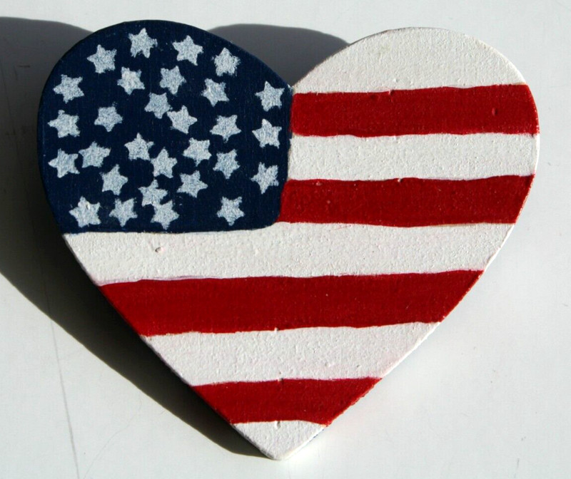 Bracelet Stretch Stars Pins USA Patriotic July 4th gallery