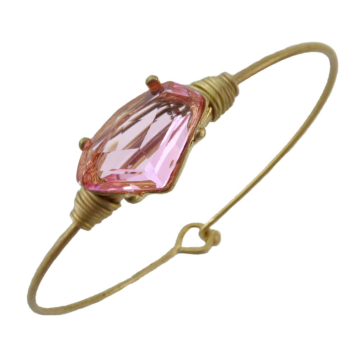 Chappell Roan "Good Luck, Babe" Inspired Pink Faceted Crystal Gem Bracelet gallery